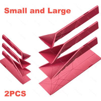 Polygons Flat 3-In-1 Measuring Spoon Multifunctional Folding Flat Kitchen Tool Cutlery Spoon Shaped Cooking Baking Liquid Spoon